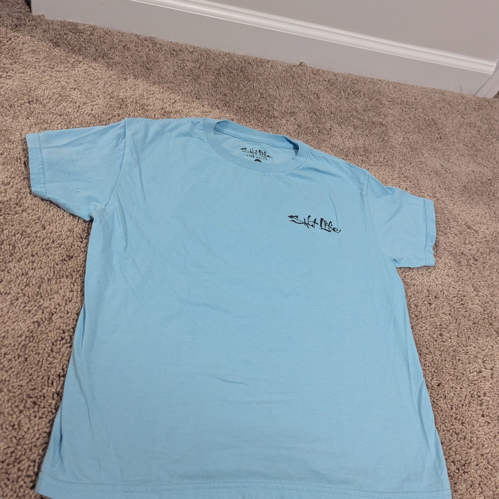 Salt Life Sky Blue Short Sleeve Tee